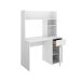 Conjunto de dormitorio Ten Pack cama + escritorio + armario Conjunto de dormitorio Ten Pack cama + escritorio + armario Blanco