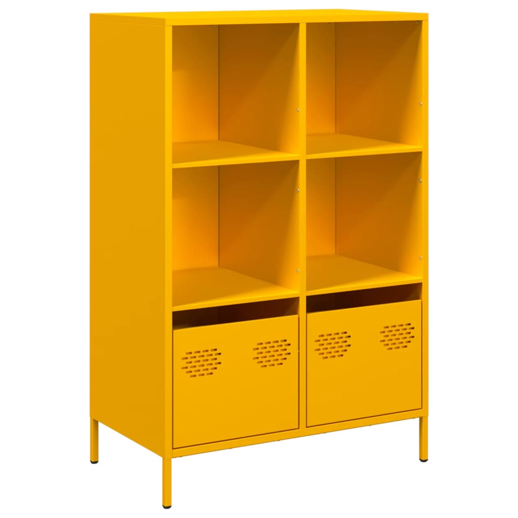 Aparador - Mueble de almacenamiento 68 Amarillo