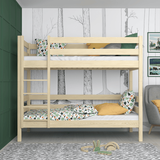 Beliche de madeira N01 pinho incolor Beliche de madeira N01 pinho incolor