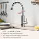 Grifo Calentador Agua Eléctrico Instantáneo Briebe IH1205 Grifo Calentador Agua Eléctrico Instantáneo Briebe IH1205 Inox