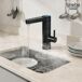 Grifo Calentador Agua Eléctrico Instantáneo Briebe IH1206 Grifo Calentador Agua Eléctrico Instantáneo Briebe IH1206 Negro