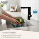 Grifo Calentador Agua Eléctrico Instantáneo Briebe IH1206 Grifo Calentador Agua Eléctrico Instantáneo Briebe IH1206 Negro