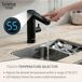 Grifo Calentador Agua Eléctrico Instantáneo Briebe IH1206 Grifo Calentador Agua Eléctrico Instantáneo Briebe IH1206 Negro