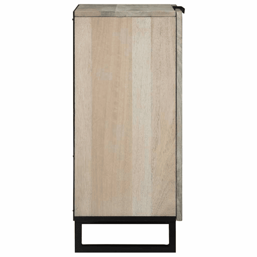 Bufete - Móvei de apoio Branco 60 x 33,5 x 75 cm Madeira de manga maciça pt73