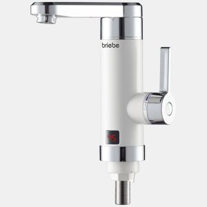 Briebe IH1203 Torneira com Aquecedor Elétrico Instantâneo de Bancada, Aquecedor de Água Baixo Consumo, Display LED, 3600, Branco