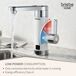 Grifo Calentador de Agua Eléctrico Instantáneo Briebe IH1203 Grifo Calentador de Agua Eléctrico Instantáneo Briebe IH1203 Blanco