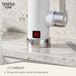 Grifo Calentador de Agua Eléctrico Instantáneo Briebe IH1203 Grifo Calentador de Agua Eléctrico Instantáneo Briebe IH1203 Blanco