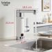 Grifo Calentador de Agua Eléctrico Instantáneo Briebe IH1203 Grifo Calentador de Agua Eléctrico Instantáneo Briebe IH1203 Blanco