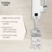 Grifo Calentador de Agua Eléctrico Instantáneo Briebe IH1203 Grifo Calentador de Agua Eléctrico Instantáneo Briebe IH1203 Blanco