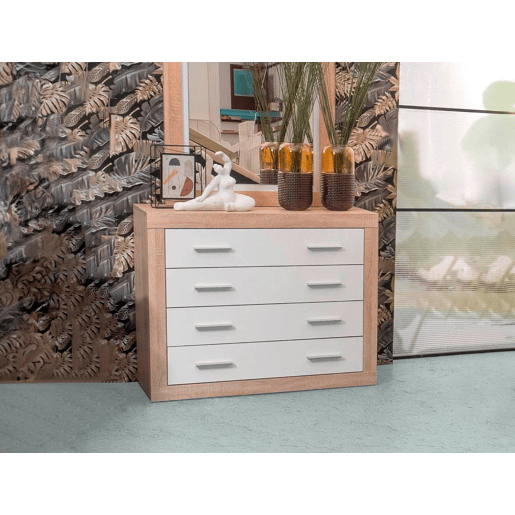 Cômoda Kiara com 4 gavetas