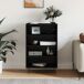 Aparador alto - Mueble de almacenamiento Aparador alto - Mueble de almacenamiento Negro