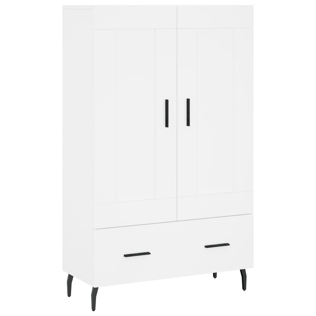 Aparador alto - Mueble de almacenamiento 69 Blanco