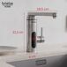 Grifo Calentador Agua Eléctrico Instantáneo Briebe IH1204 Grifo Calentador Agua Eléctrico Instantáneo Briebe IH1204 Inox