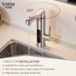 Grifo Calentador Agua Eléctrico Instantáneo Briebe IH1204 Grifo Calentador Agua Eléctrico Instantáneo Briebe IH1204 Inox