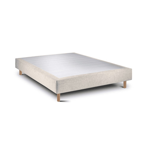 Conjunto Leafsleep Spring Visco e Sommier 20 cm Tribu Pearl 2 x 200 x 100 cm u2014 Altura total 62 cm.