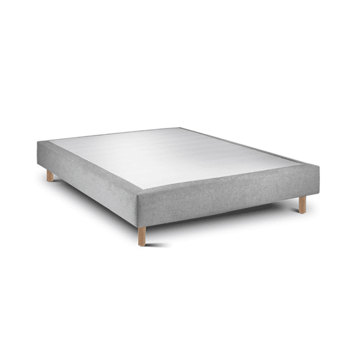 Conjunto Luxury com Sommier 20 cm Tribu Cement Tamanho 190 x 80 cm, Altura 62 cm.