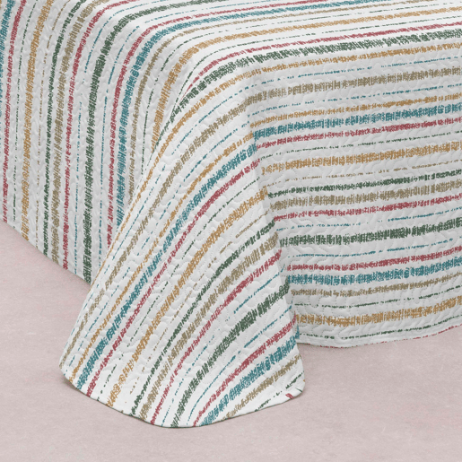 Colcha Dupla Face Reversível Bouti Sedi 180cm Donegal Collections