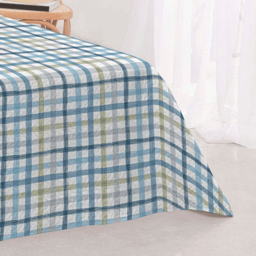 Colcha Dupla Face Reversível Bouti Teln 150cm Donegal Collections