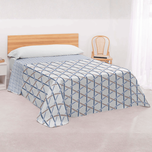 Colcha Dupla Face Reversível Bouti Damy 105cm Donegal Collections