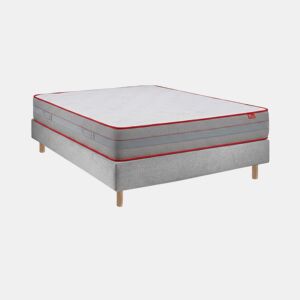 Conjunto Luxury e Sommier 20 cm Tribu Cement u2014 190 x 90 cm, altura 62 cm.