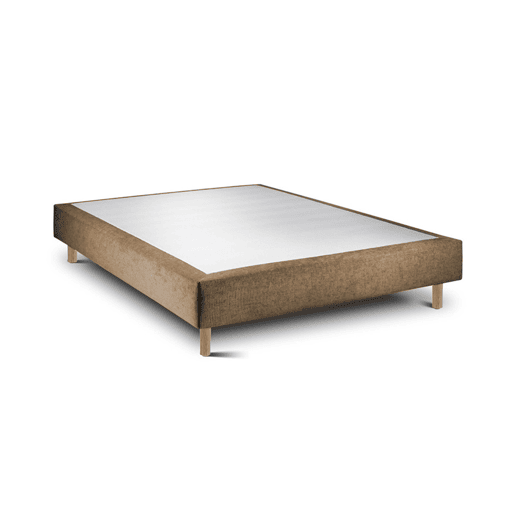 Conjunto Luxury e Sommier 20 cm Tribu Taupe, 200 x 120 cm, Altura total 62 cm.