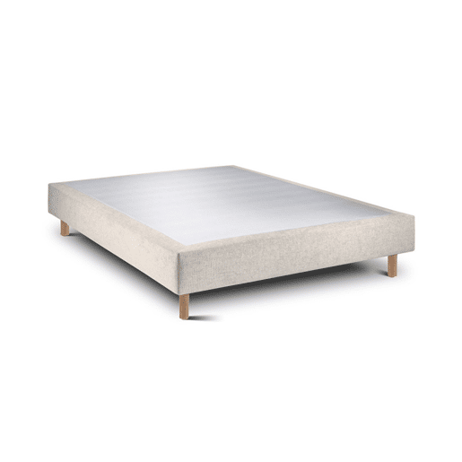 Conjunto Luxury e Sommier 20 cm Tribu Pearl, 200 x 150 cm, Altura 62 cm.