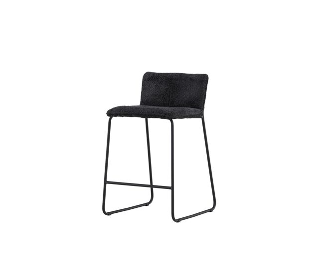 Taburete de bar bisbee 41x50x85 negro
