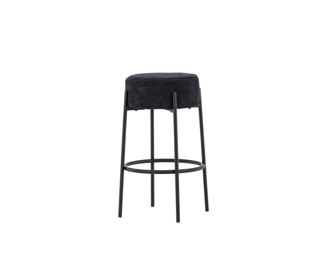 Taburete de bar tucson 50x50x70 negro