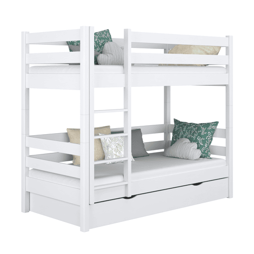 Beliche de madeira com gaveta N01 branco