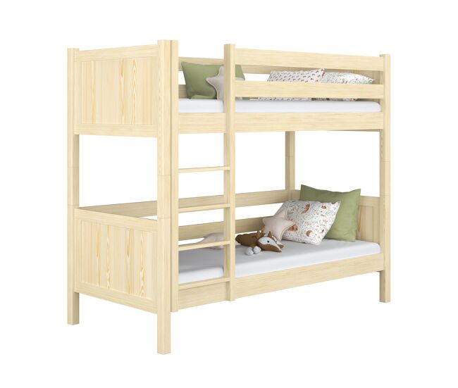 Litera de madera n02 pino incoloro