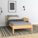 Cama individual de madera N01 90x190 Cama individual de madera N01 90x190 Madera