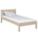Cama individual de roble N02 120x200 Cama individual de roble N02 120x200 Roble