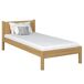 Cama individual de roble N02 80x200 Cama individual de roble N02 80x200 Roble