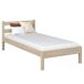 Cama individual de roble N01 80x200 Cama individual de roble N01 80x200 Roble