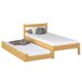 Cama individual de madera con cajón para colchón N01 100x200 Cama individual de madera con cajón para colchón N01 100x200 Pino