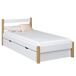 Cama individual de madera con cajón N01 90x190 Cama individual de madera con cajón N01 90x190 Madera