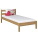 Cama individual de roble N01 120x200 Cama individual de roble N01 120x200 Roble