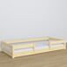 Cama baja de madera N01 70x140 Cama baja de madera N01 70x140 Pino