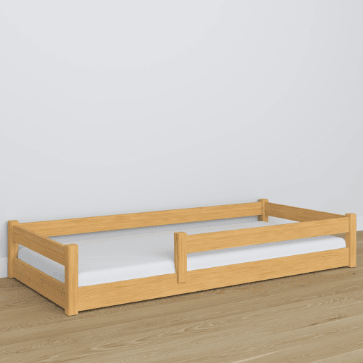 Cama baixa de madeira N02 pinho natural Cama baixa de madeira N02 pinho natural