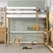 Cama alta de madera N03 80x180 Cama alta de madera N03 80x180 Madera