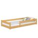 Cama baja de madera N02 80x200 Cama baja de madera N02 80x200 Pino