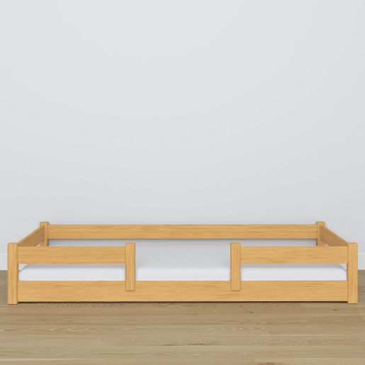 Cama baixa de madeira N01 pinho natural Cama baixa de madeira N01 pinho natural