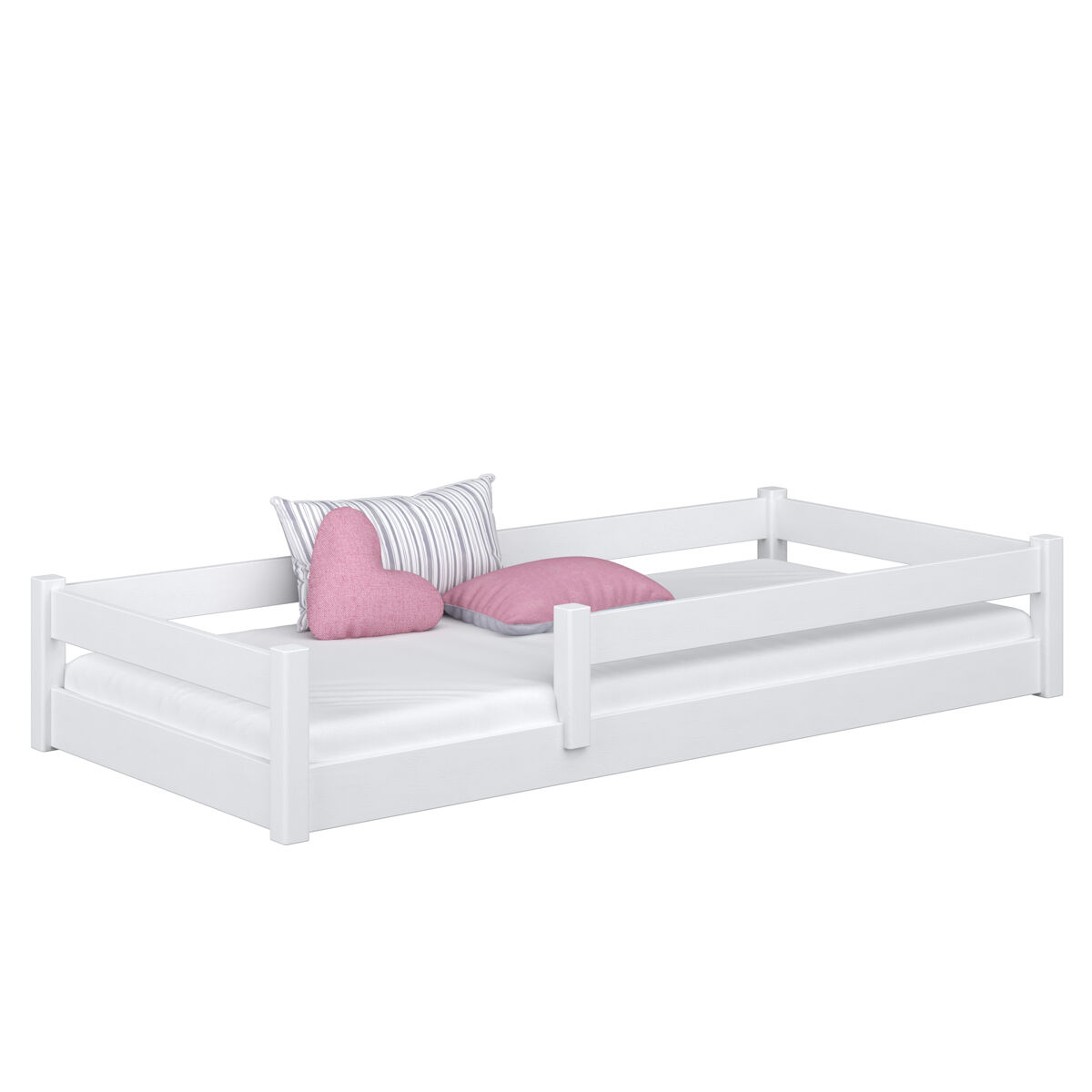 Cama baja de madera N02 90x200