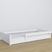 Cama baja de madera N02 90x200 Cama baja de madera N02 90x200 Blanco/ Gris