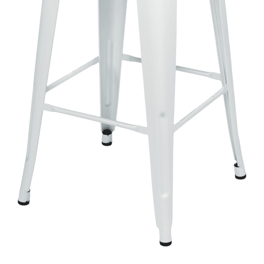 Pack 10 Bancos Médios Industriais de Aço e Madeira Thinia Home