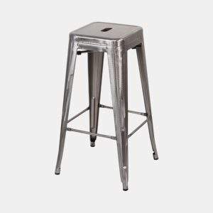 Banco Médio Industrial Empilhável de Aço Thinia Home