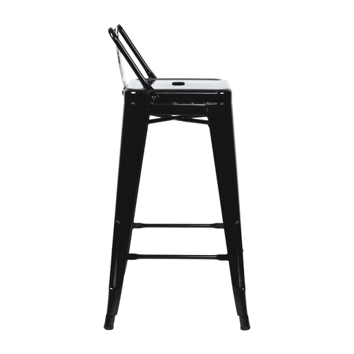 Pack 2 Bancos Altos Industriais de Aço Thinia Home