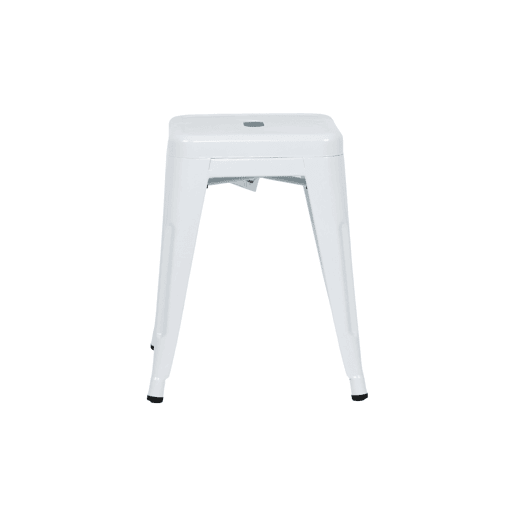 Banco Baixo Industrial Empilhável de Aço Thinia Home