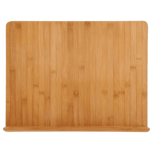 Tábua de corte em bambu com rebordo funcional Tábua de corte em bambu com rebordo funcional