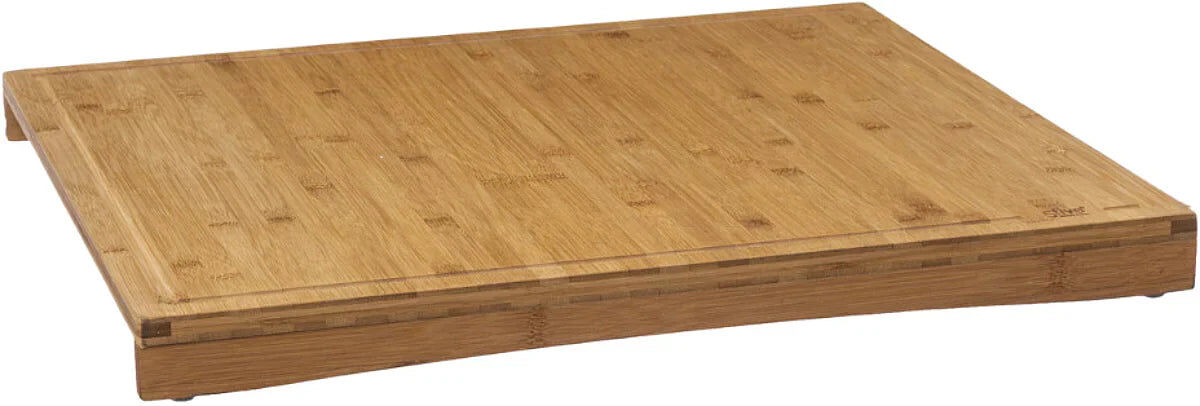 Tabla de cortar de bambú  con canal para jugos natural